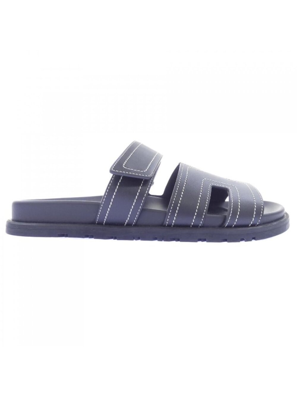 Hermes Chypre Sandals Black